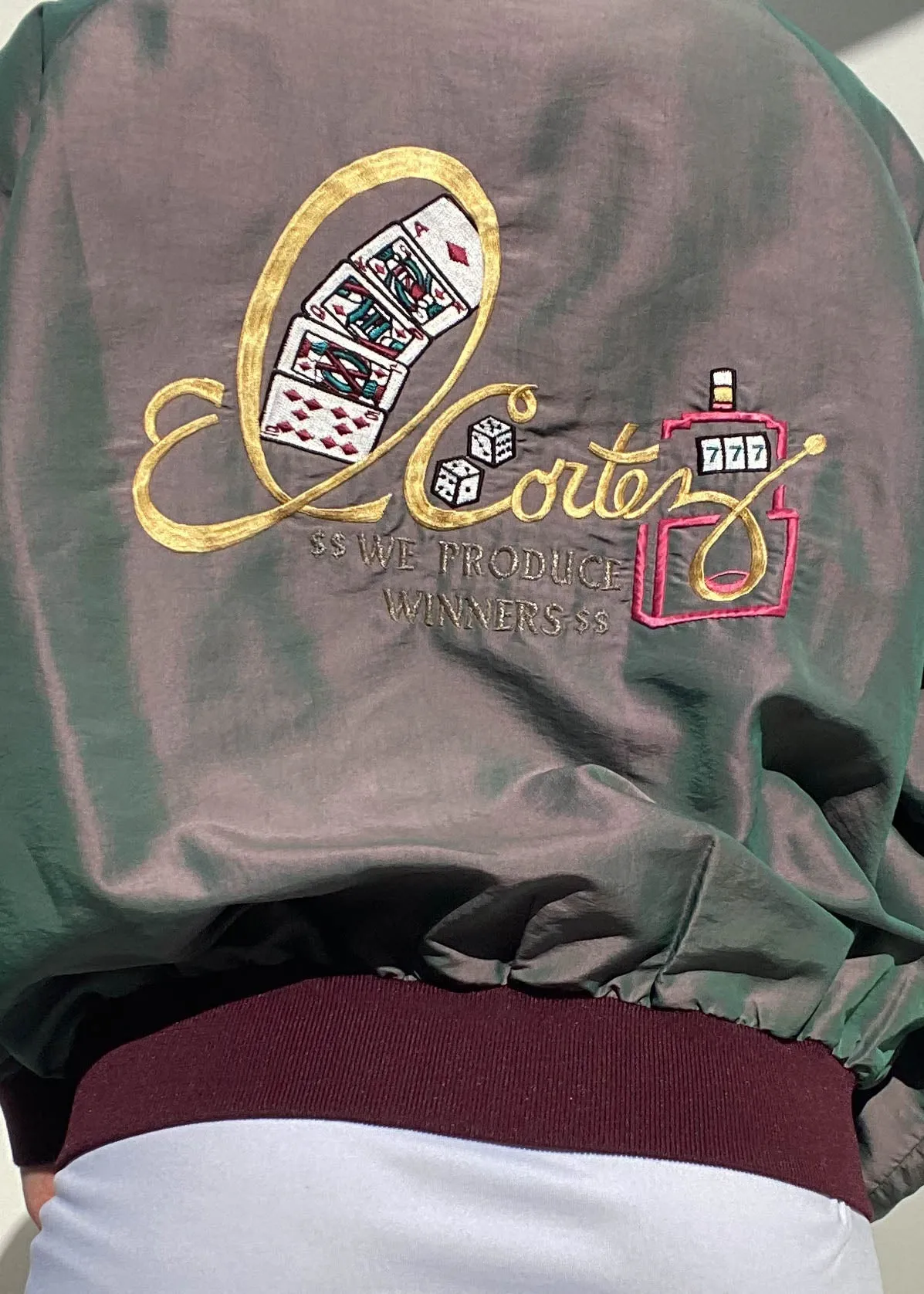 90's Iridescent Las Vegas Jacket (S-M)