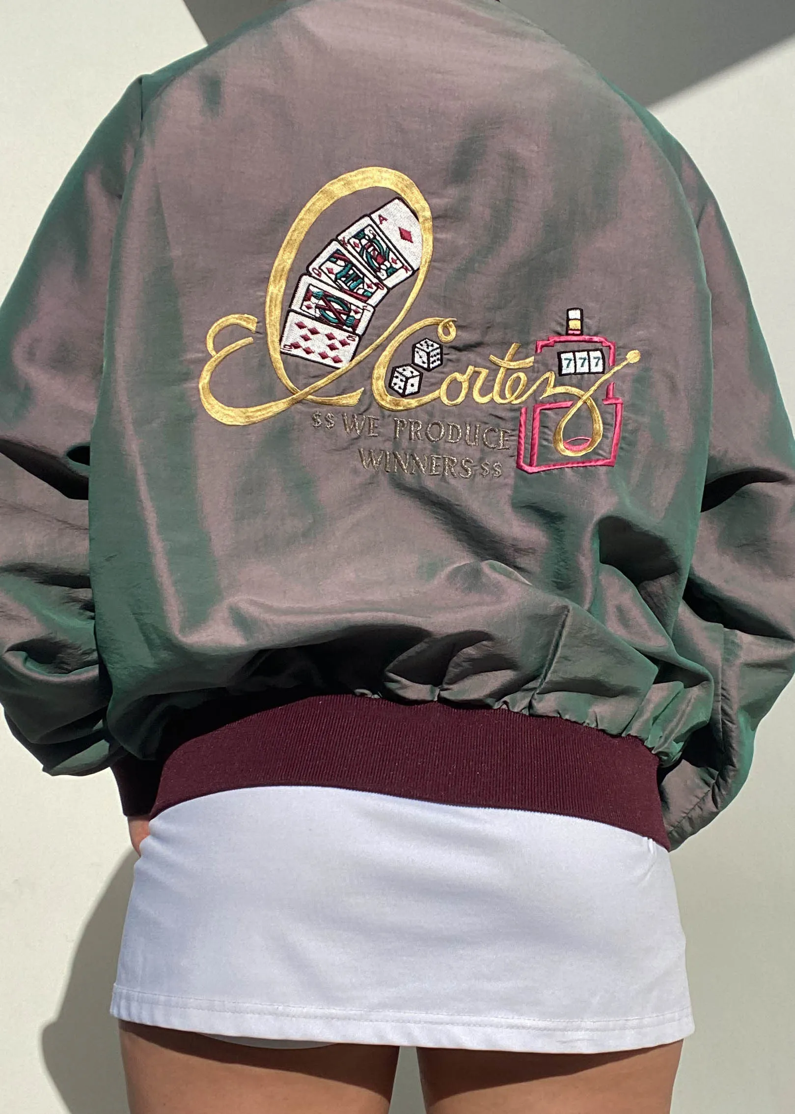 90's Iridescent Las Vegas Jacket (S-M)