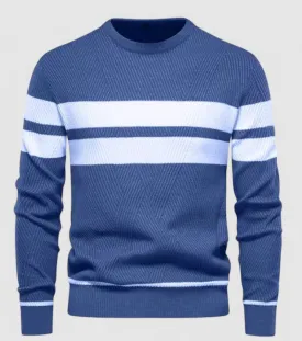 Benedict | Striped Crewneck Sweater