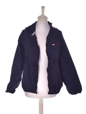 Blå tynd windbreaker