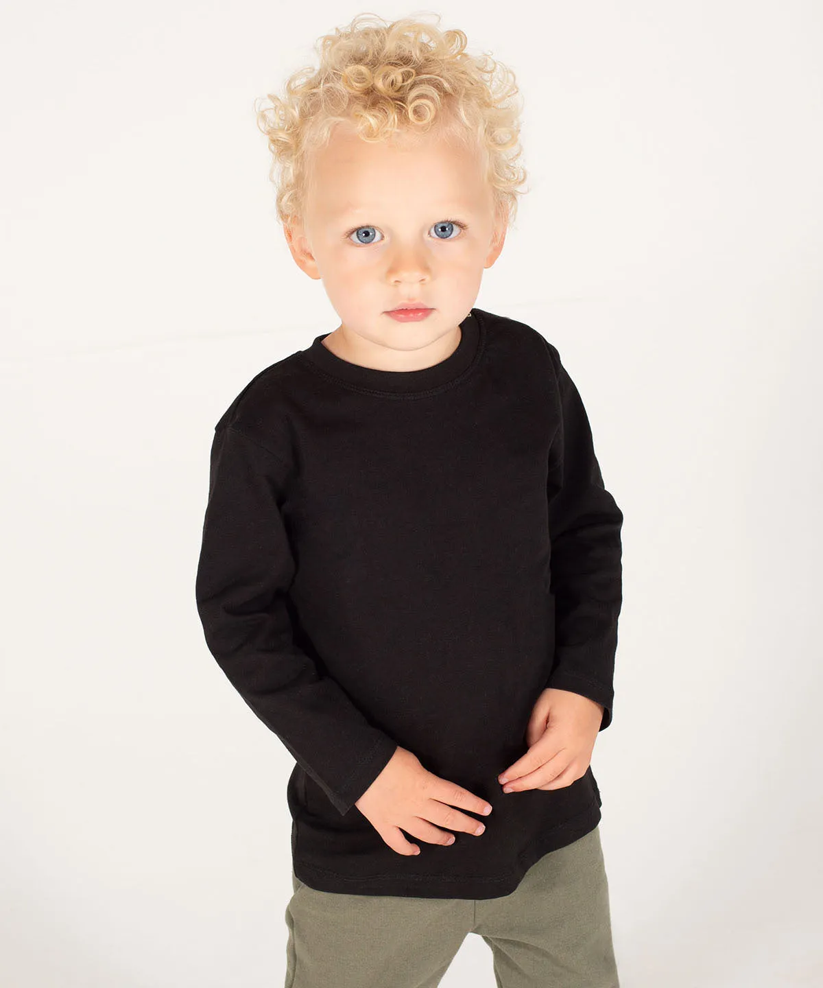 Black - Long-sleeved t-shirt