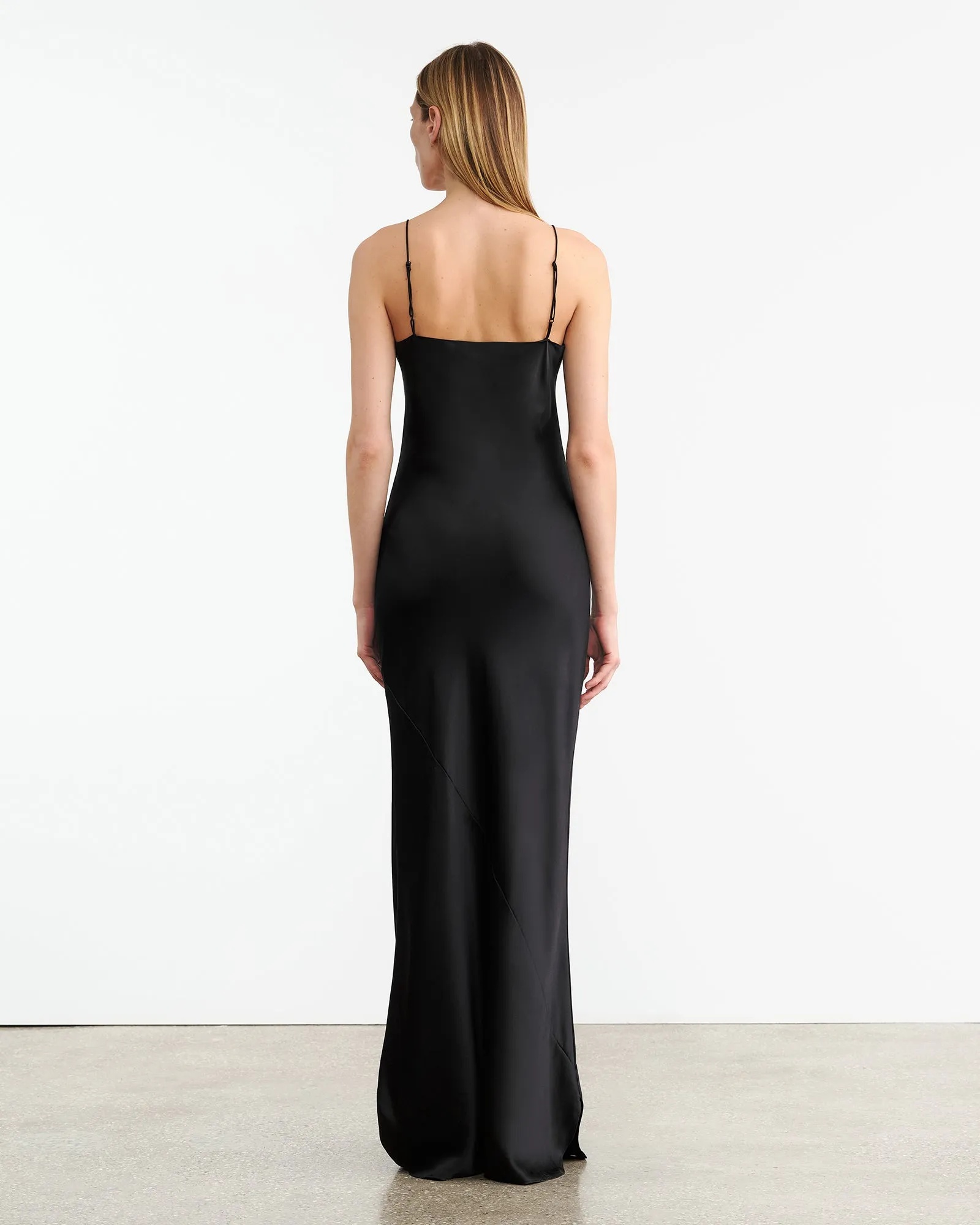 CAMI SILK GOWN