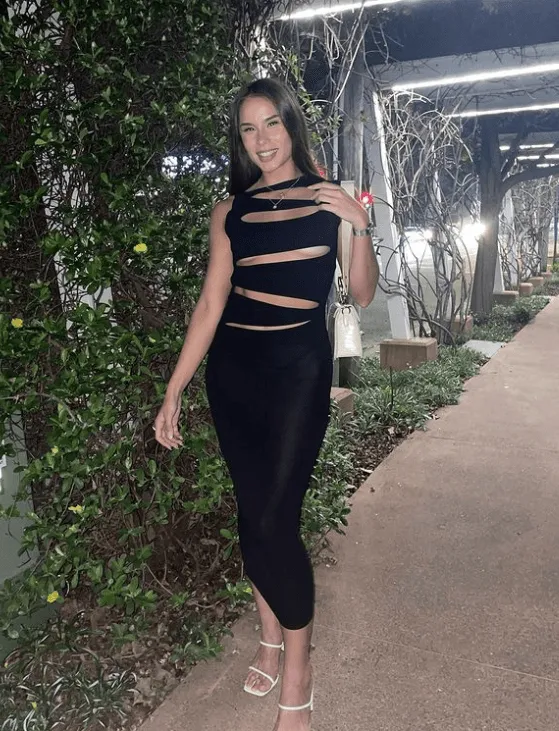 Christopher Esber - Slashed Knit Dress in Black