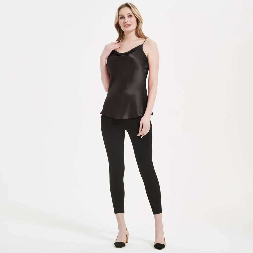 Classic Swing Collar Womens Silk Cami Top 22 MM  Silk Camisole Sleeveless Silk Top Blouse