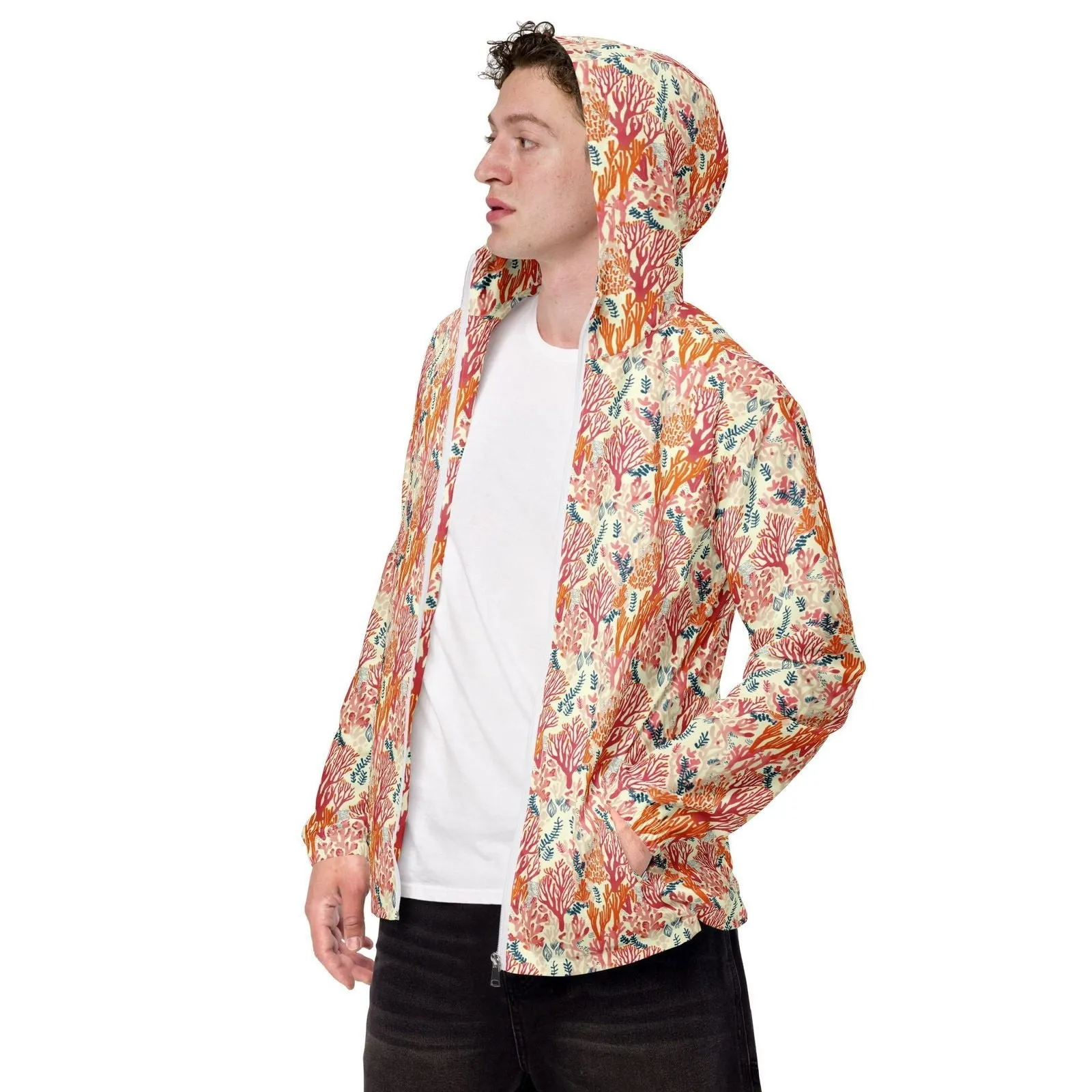 Coral Reef Men’s windbreaker