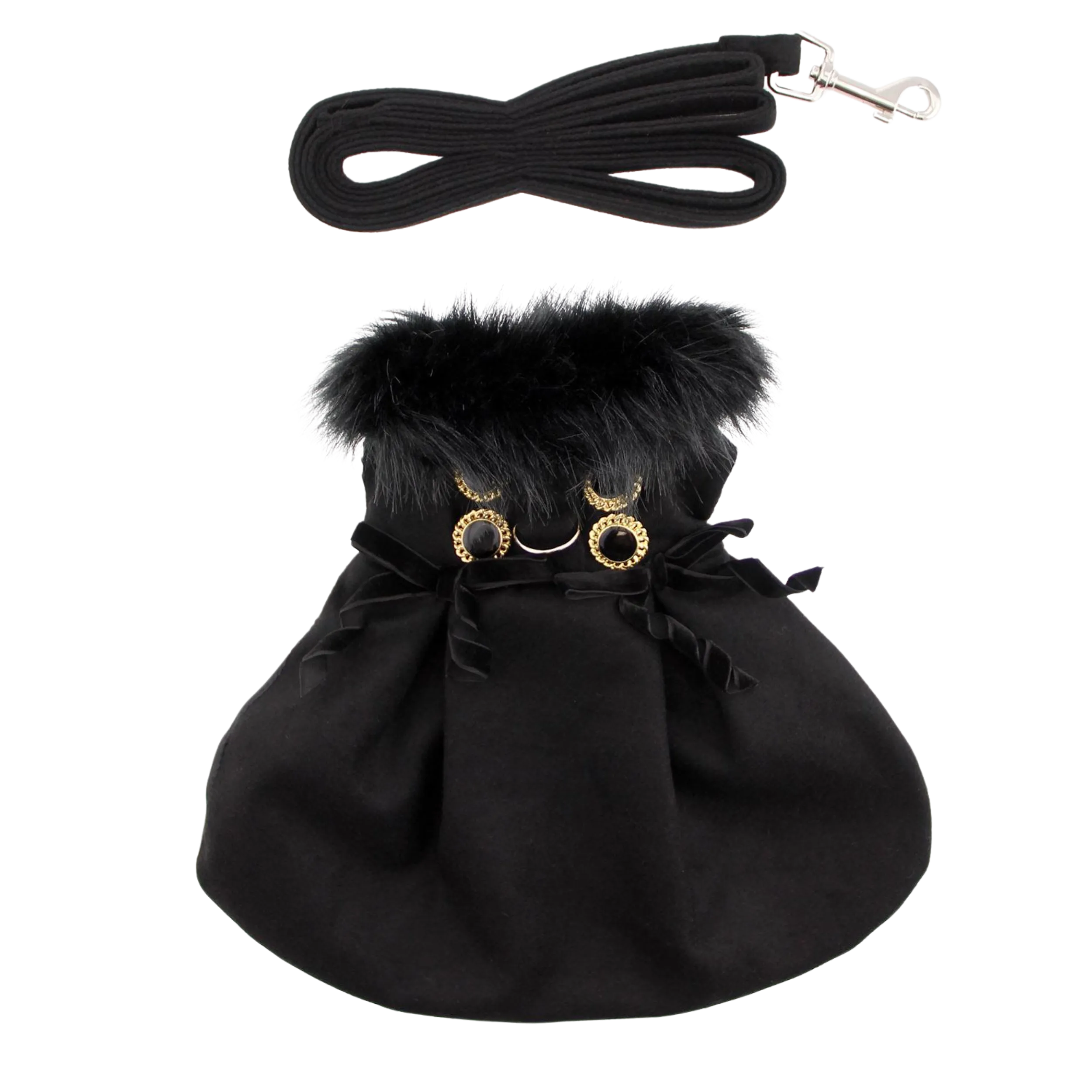 Designer Coat | Fancy Black Wool