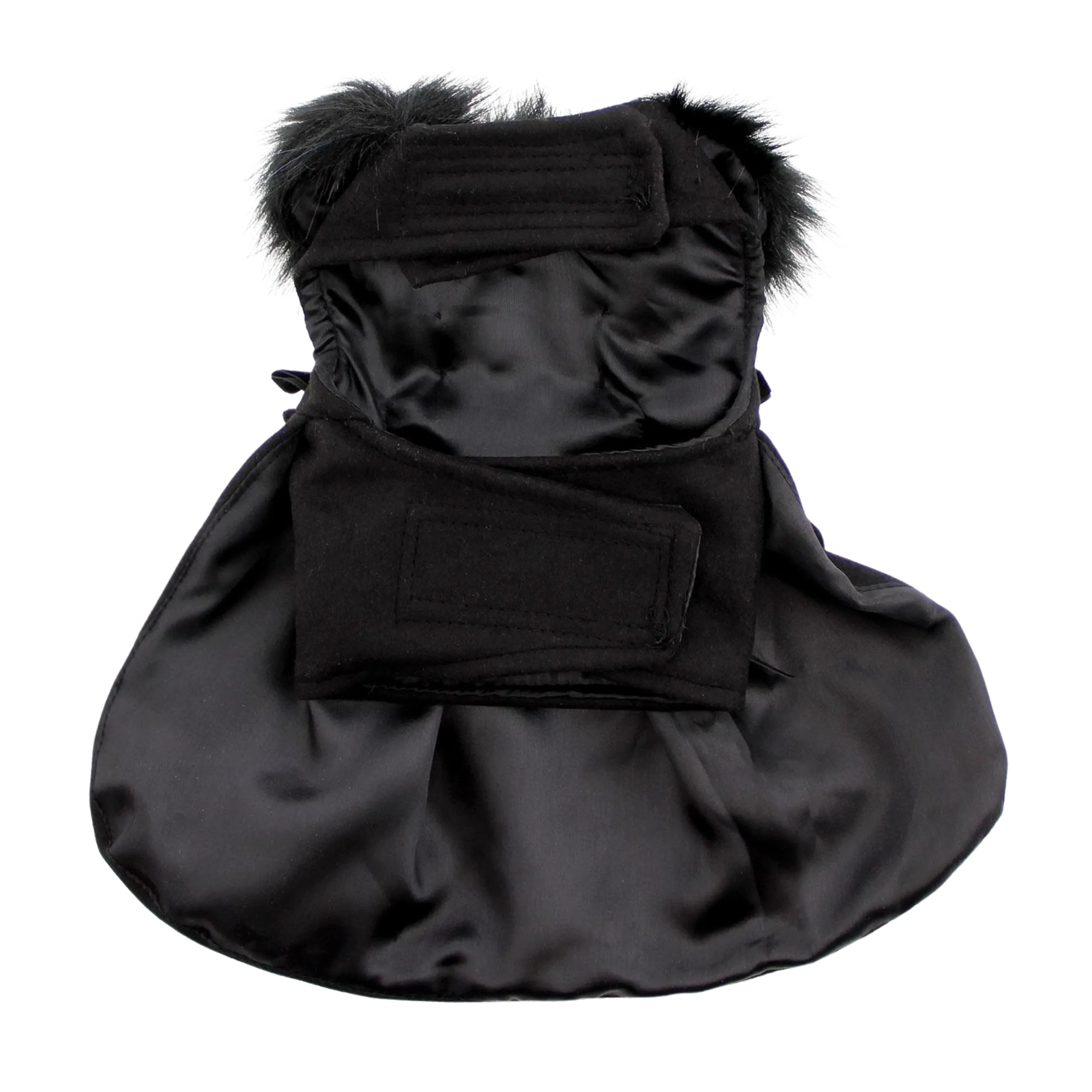 Designer Coat | Fancy Black Wool
