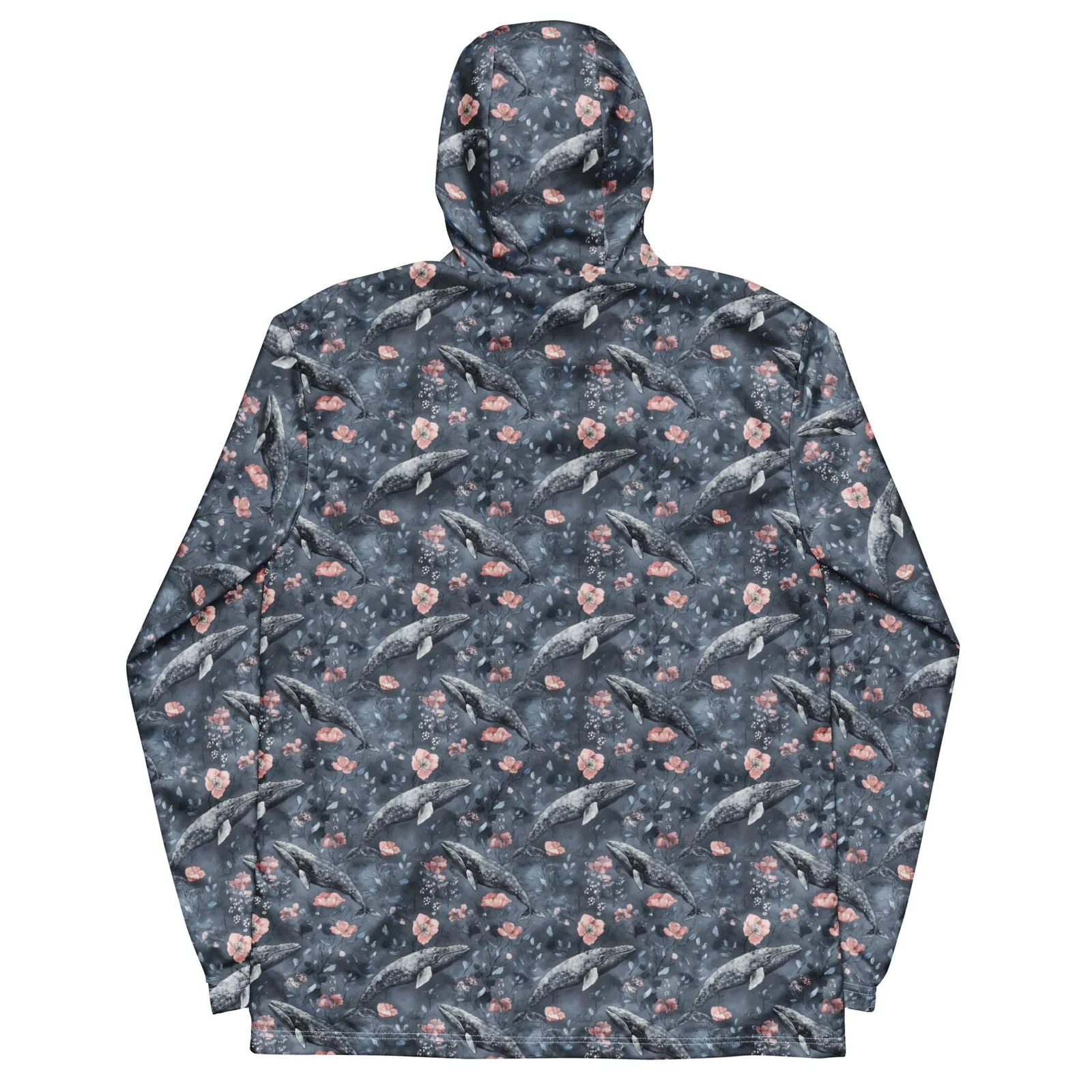 Dusky Gray Whale Men’s windbreaker