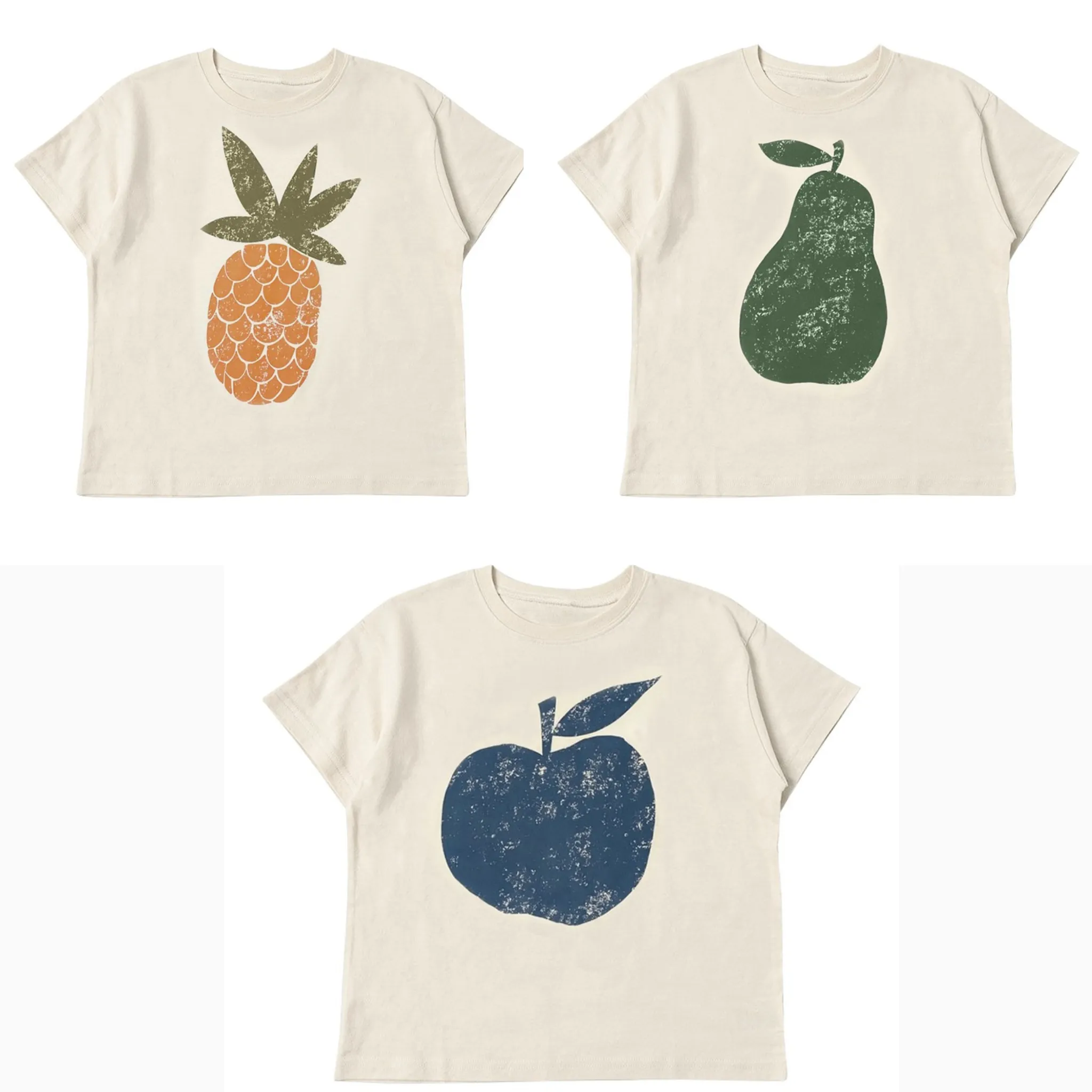 Earthy Summer Just Fruits Cotton Tee