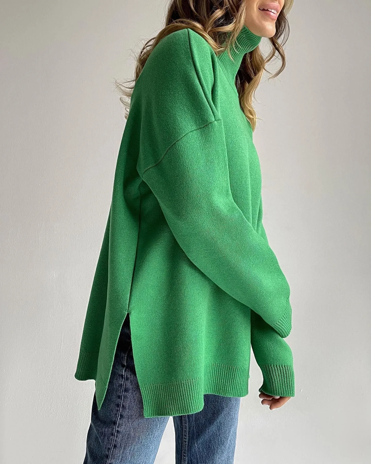 Fashion Loose Turtleneck Sweater