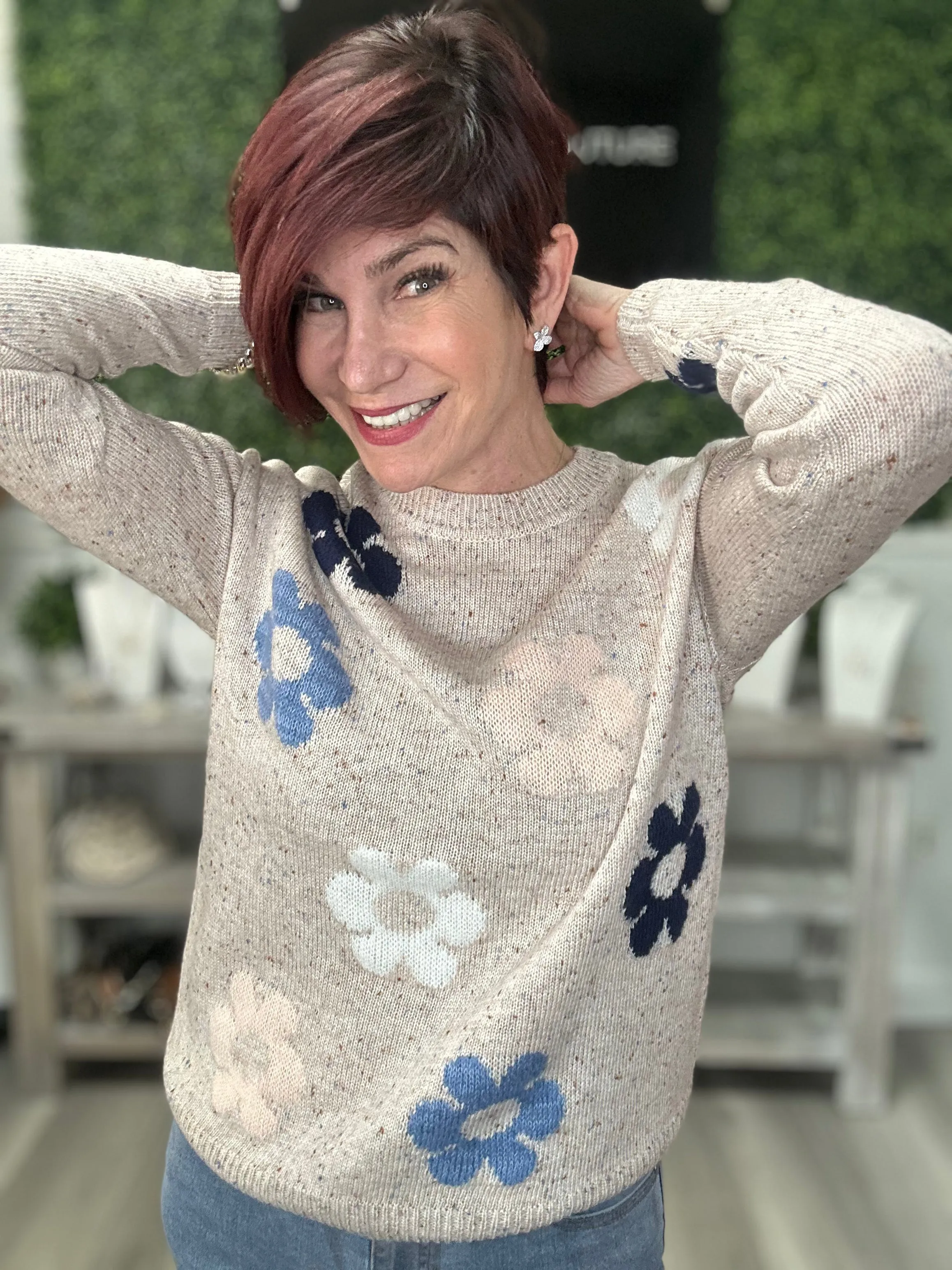 Flower Sweater