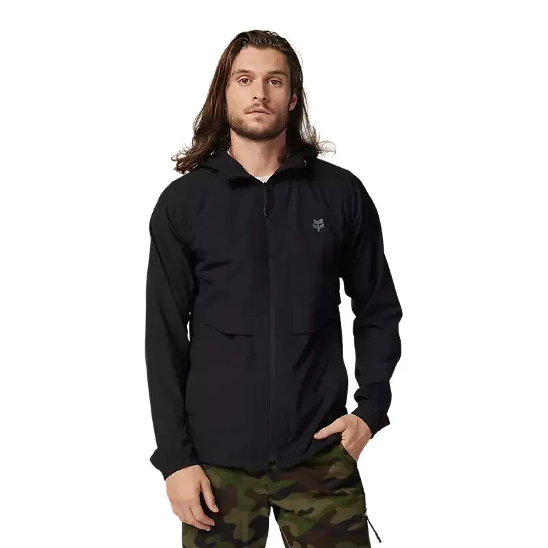 Fox Mens Black/Black Survivalist Windbreaker