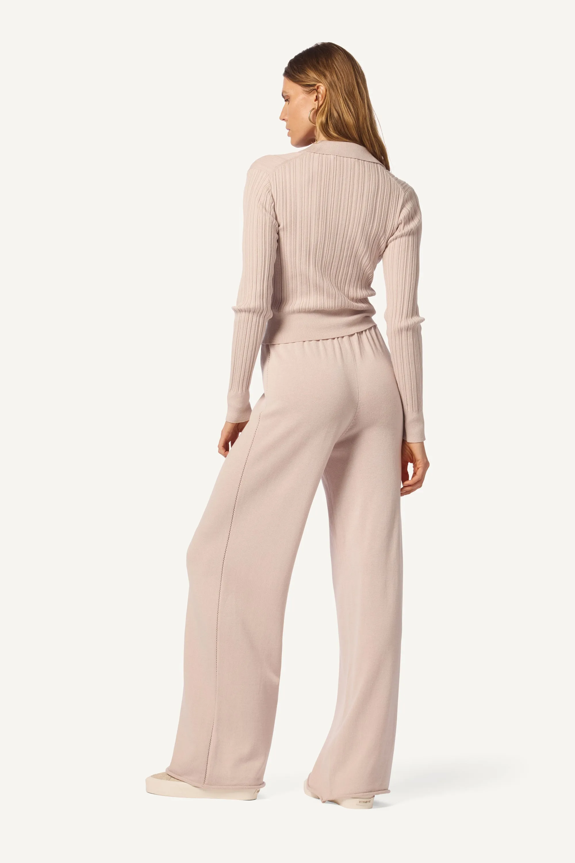 FRANCES CROPPED COLLARED HENLEY IN HIMALAYA