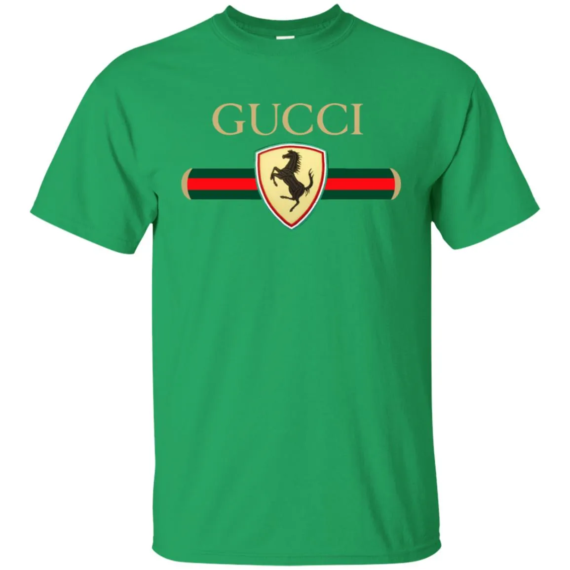 Gucci Ferrari T-shirt Men Cotton T-Shirt