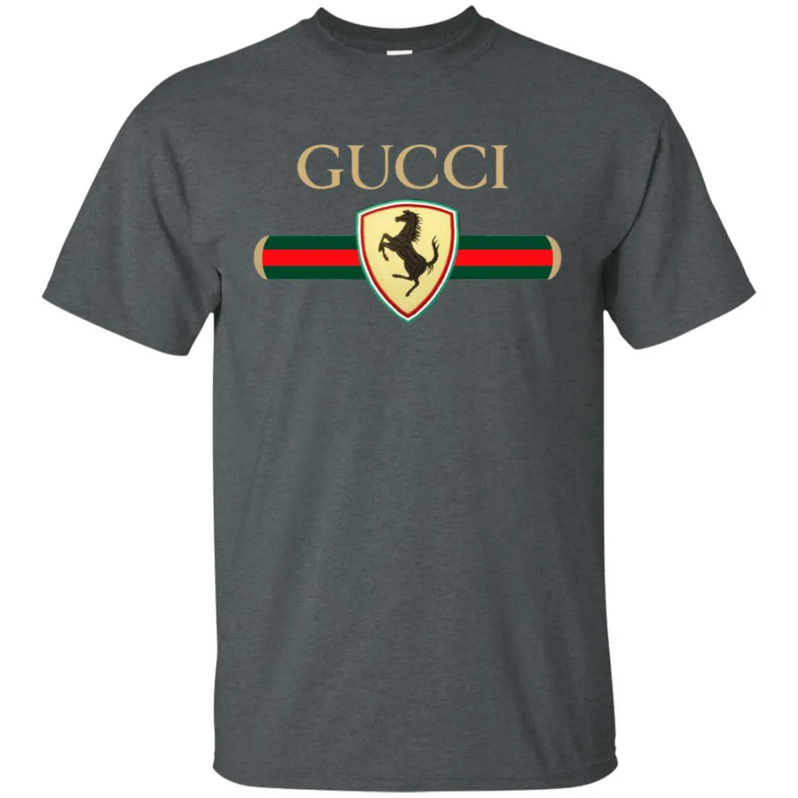 Gucci Ferrari T-shirt Men Cotton T-Shirt