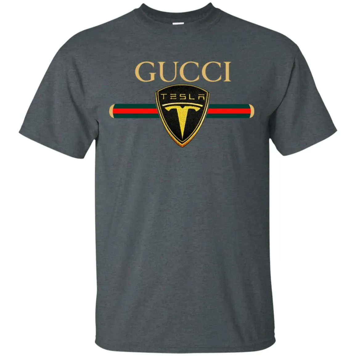 Gucci Tesla T-shirt Men Cotton T-Shirt