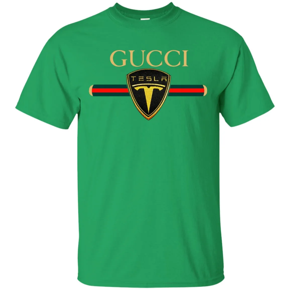 Gucci Tesla T-shirt Men Cotton T-Shirt