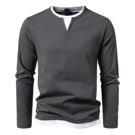 Hem Sworth - Kent Henley with Long Sleeves