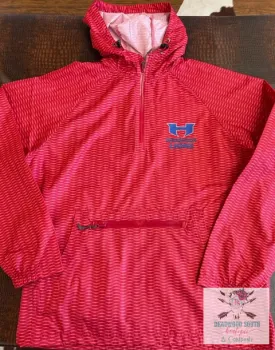 Henderson Lions Red Windbreaker