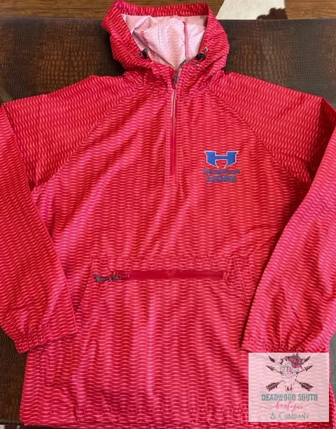 Henderson Lions Red Windbreaker