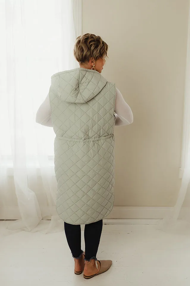 Hooded Oversized Vest