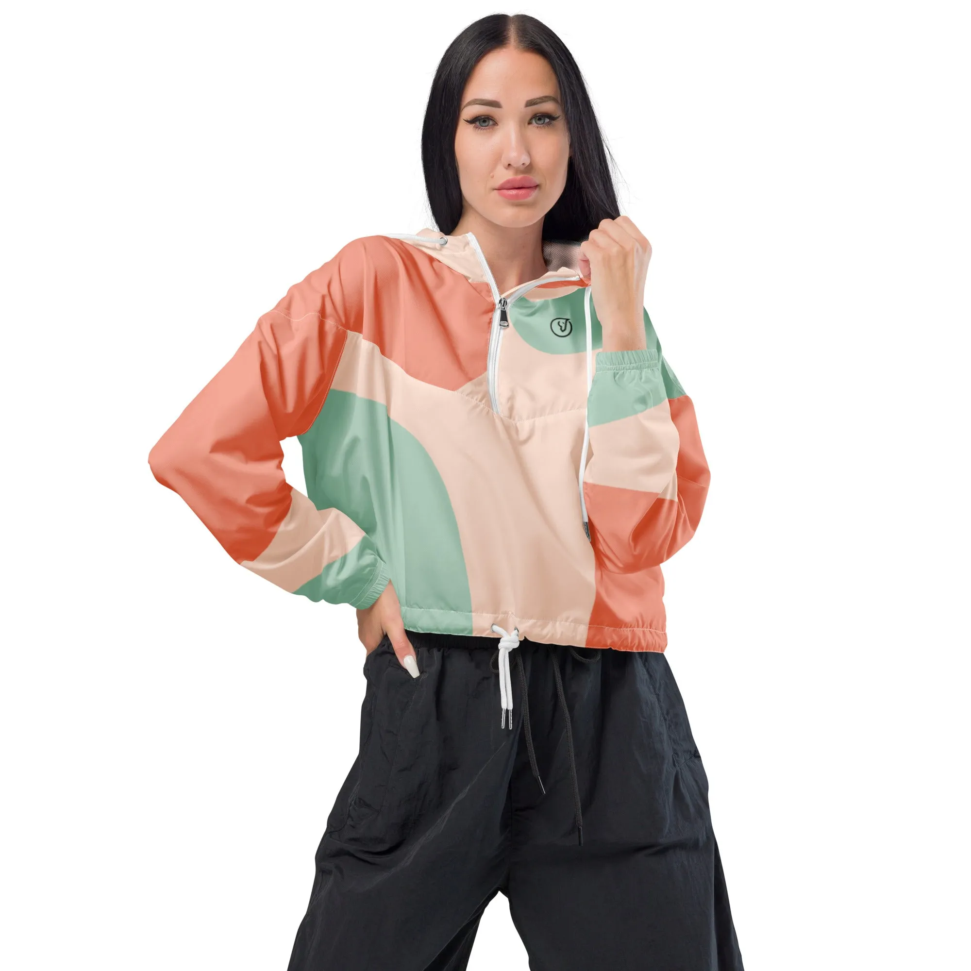 Humble Sportswear™ Women’s Peachy Cropped Windbreaker