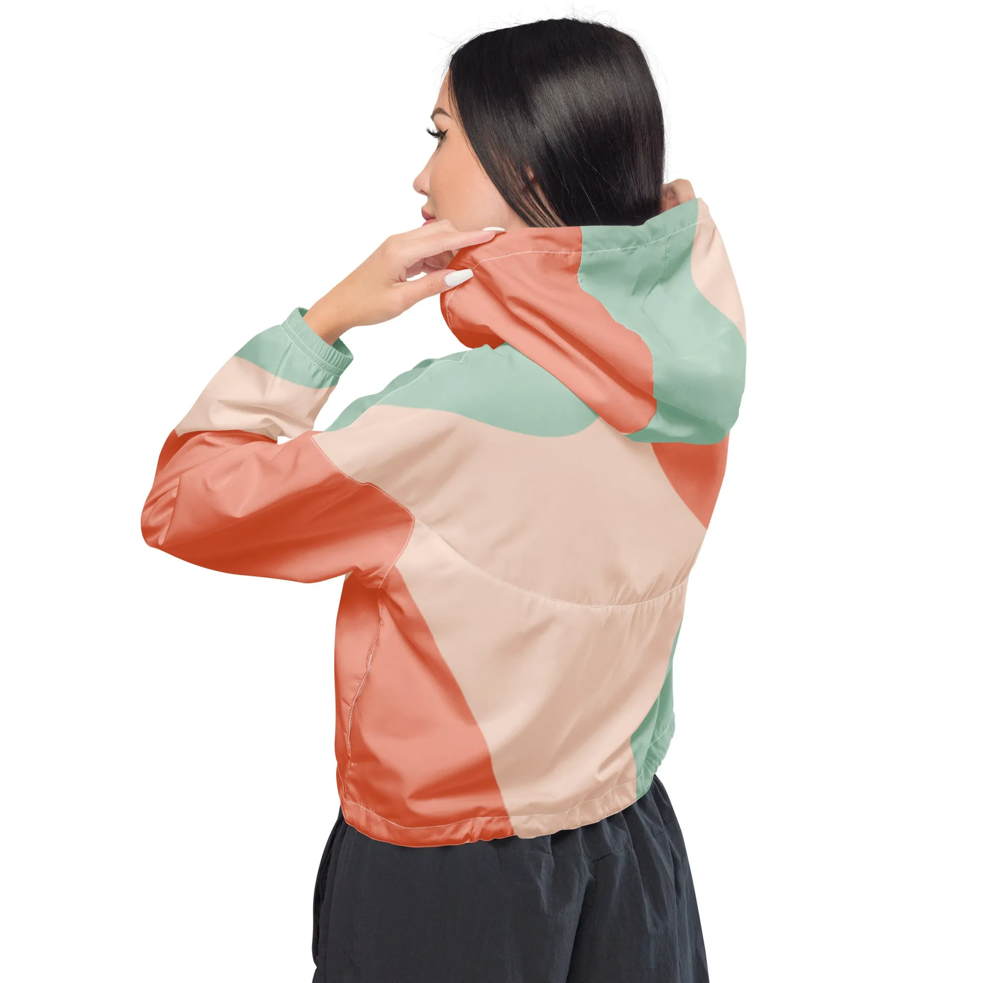 Humble Sportswear™ Women’s Peachy Cropped Windbreaker