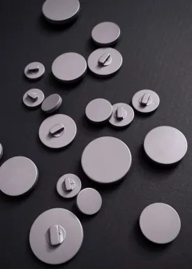 Just So Shank Button, Steel - various sizes