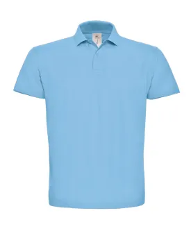 Light Blue - B&C ID.001 polo