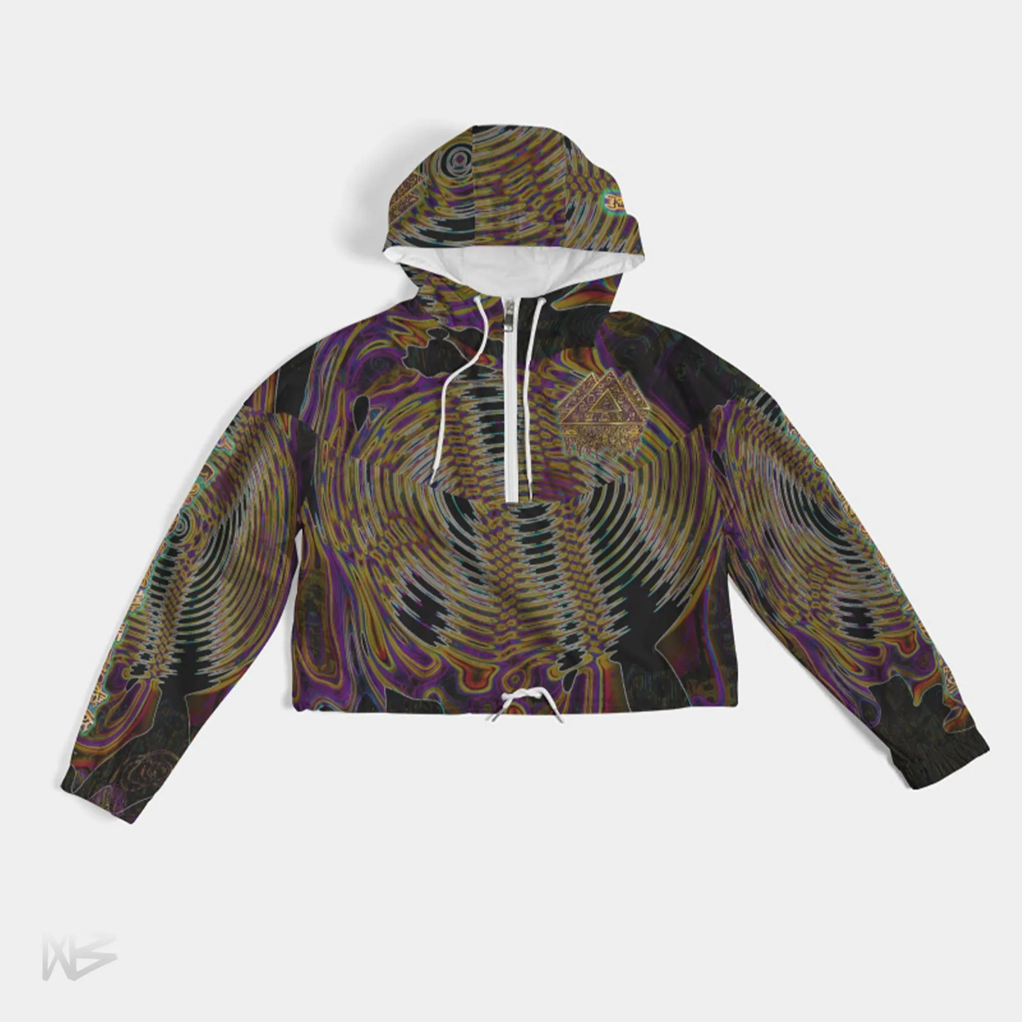 Llamated Frontier Women's Cropped Windbreaker