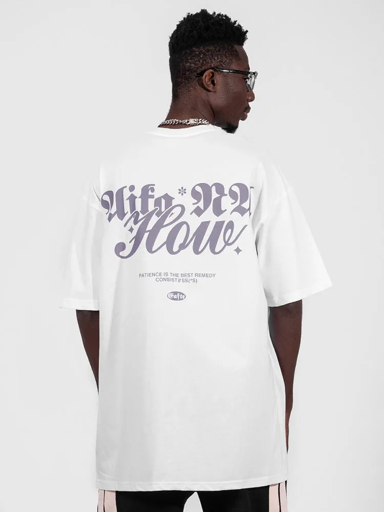Men'S Back Print Loose T-Shirts