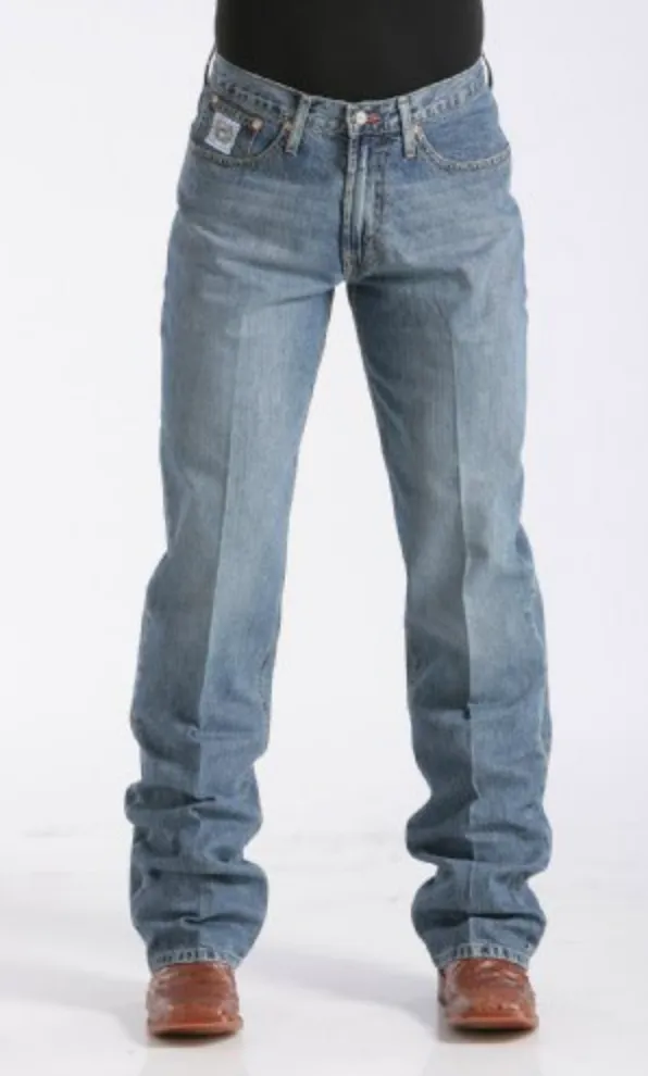 Men's Cinch MB92834003 White Label Relaxed Fit Medium Wash Jean (SHOP IN-STORE TOO)