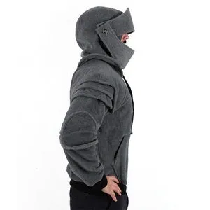 Men's Coats - Medieval Style Hoodie Duncan Armored Knight Garb Tops