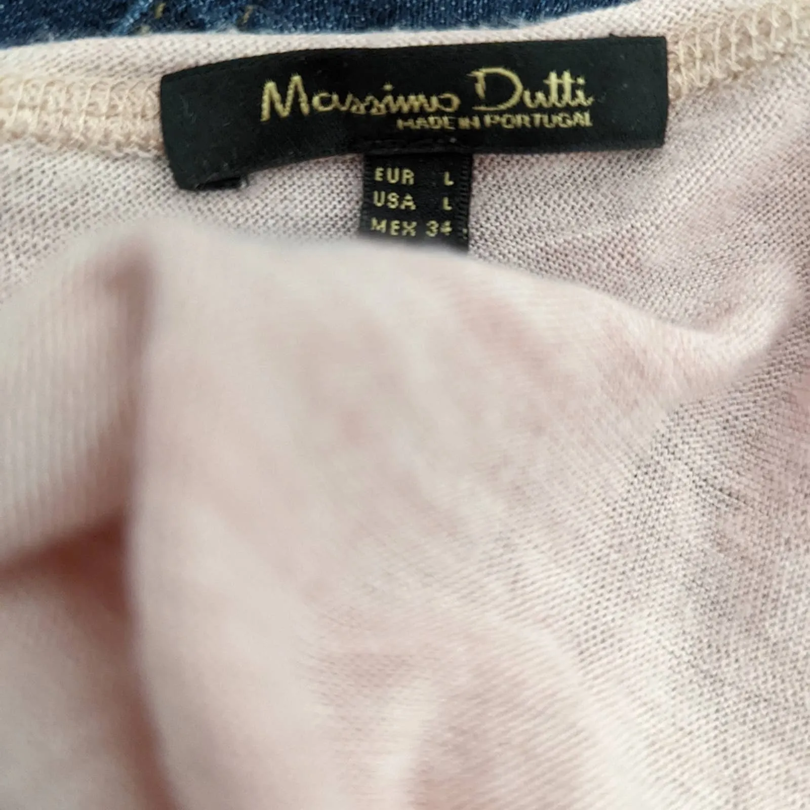 Mossimo Dutti Pink Shirt L
