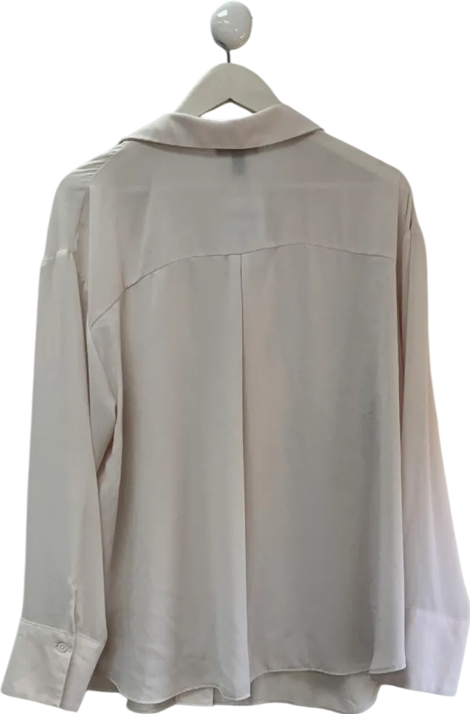 New Look Off White Long Sleeved Shirt UK 22