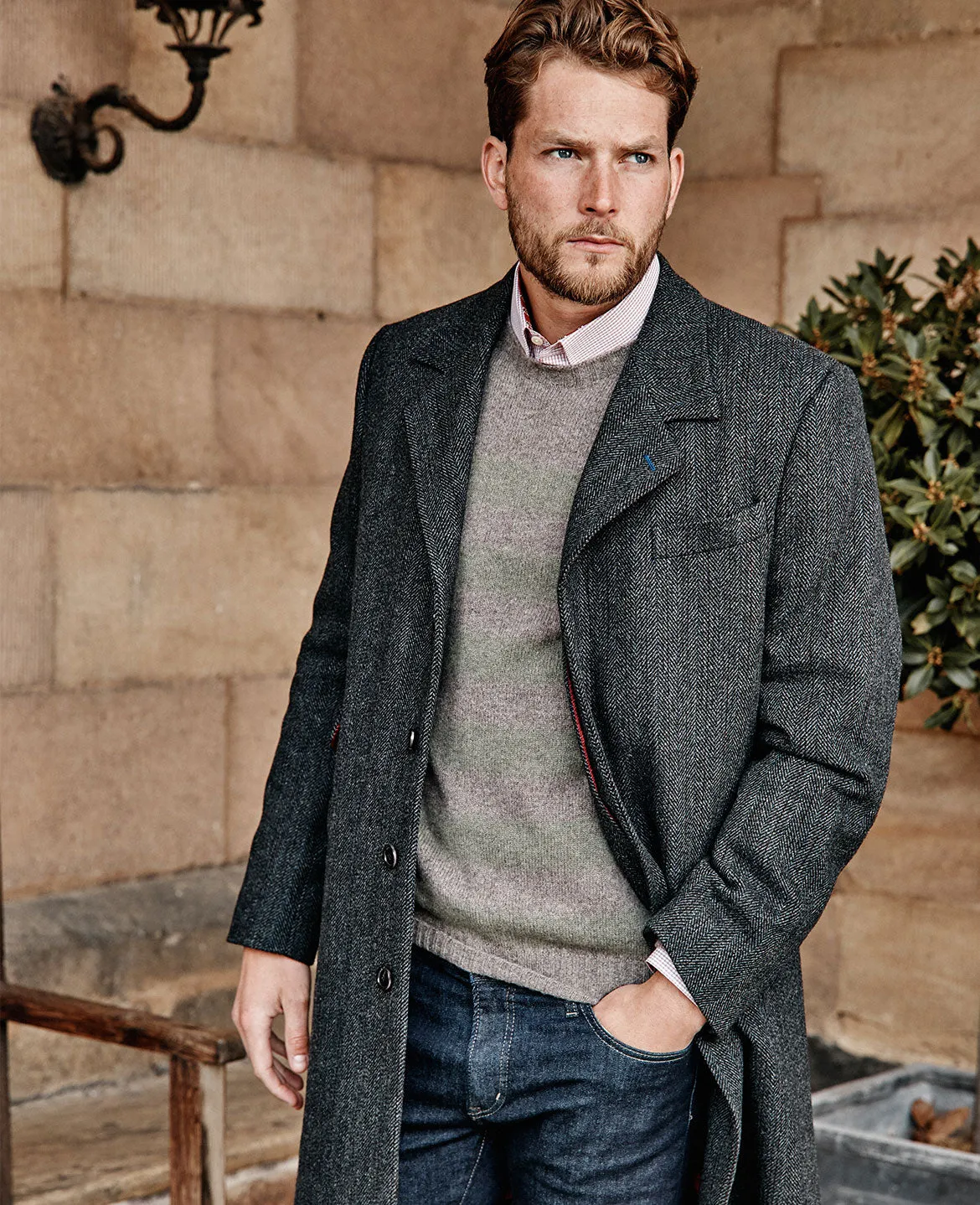 Newmarket Men's Wool Coat