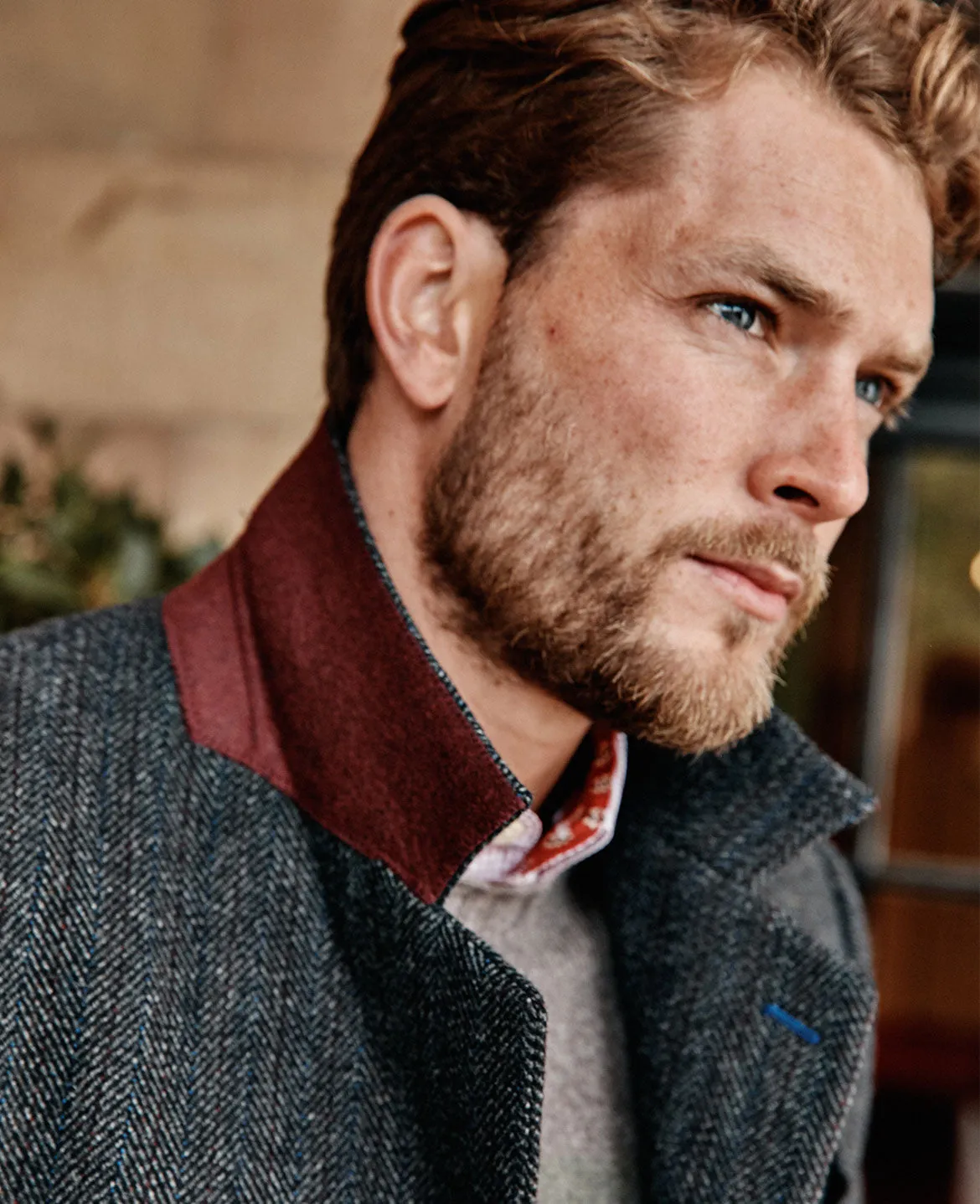 Newmarket Men's Wool Coat