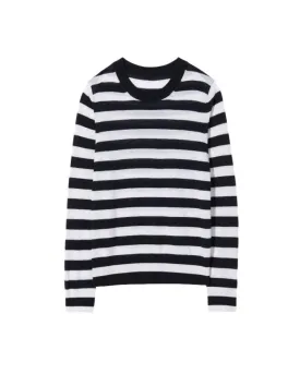 Nili Lotan Meir Stripe Sweater