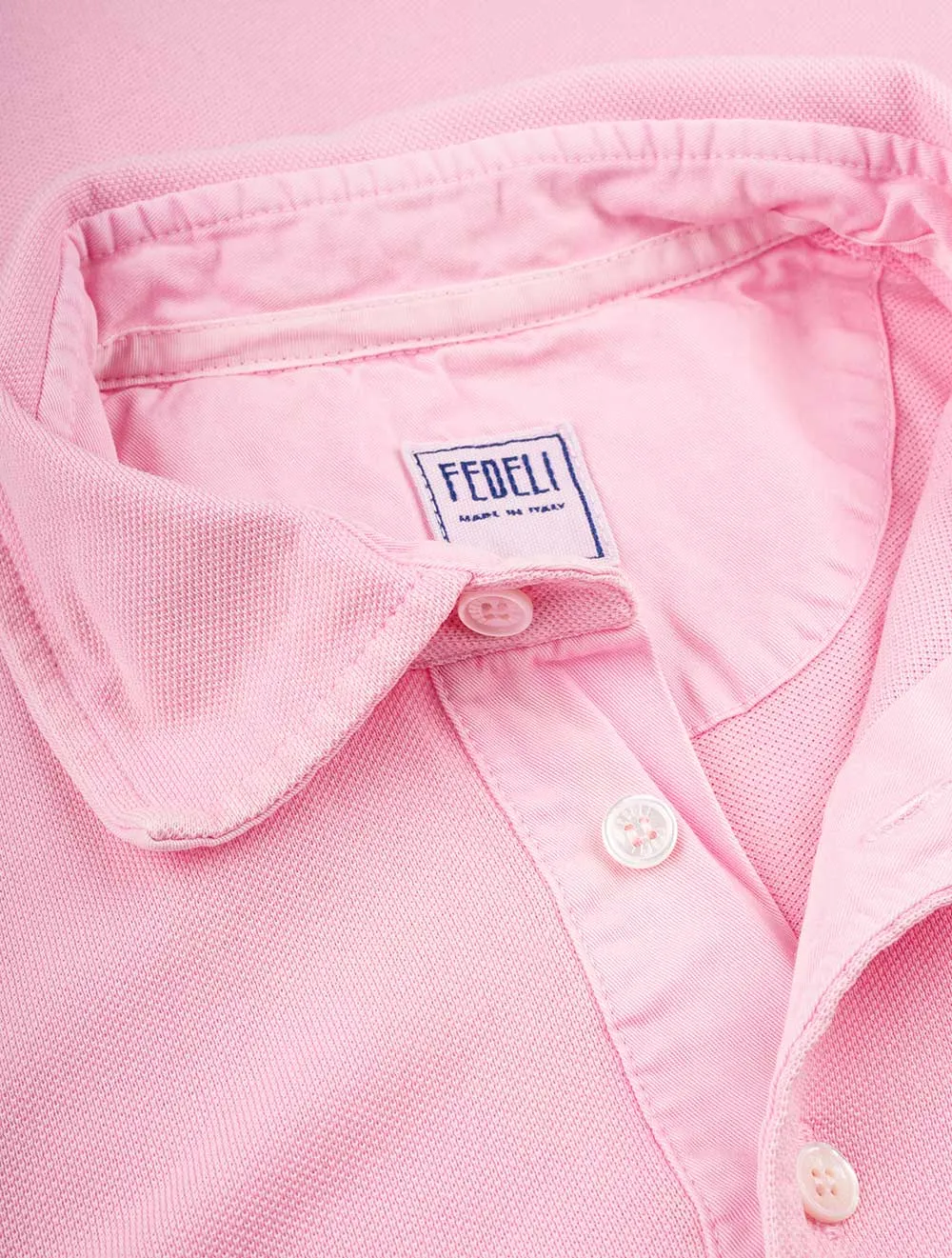North Piquet Short Sleeve Polo Pink