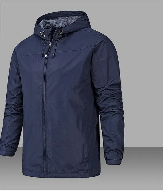 Outdoor  thin windbreaker waterproof stormsuit