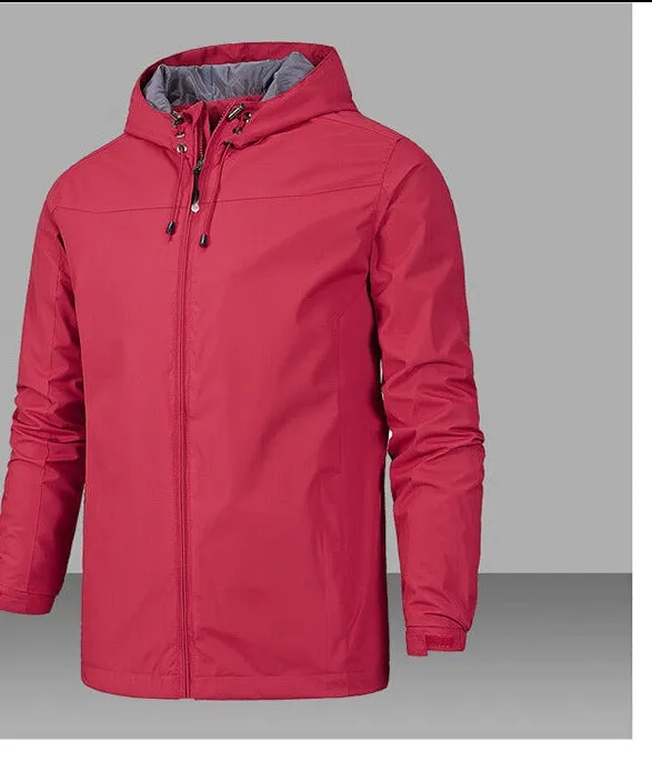 Outdoor  thin windbreaker waterproof stormsuit