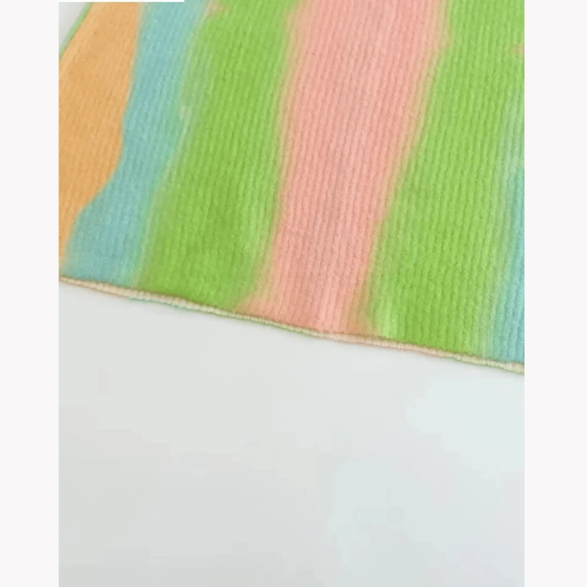 Pre Order:  Rainbow Drip Knit Skirt