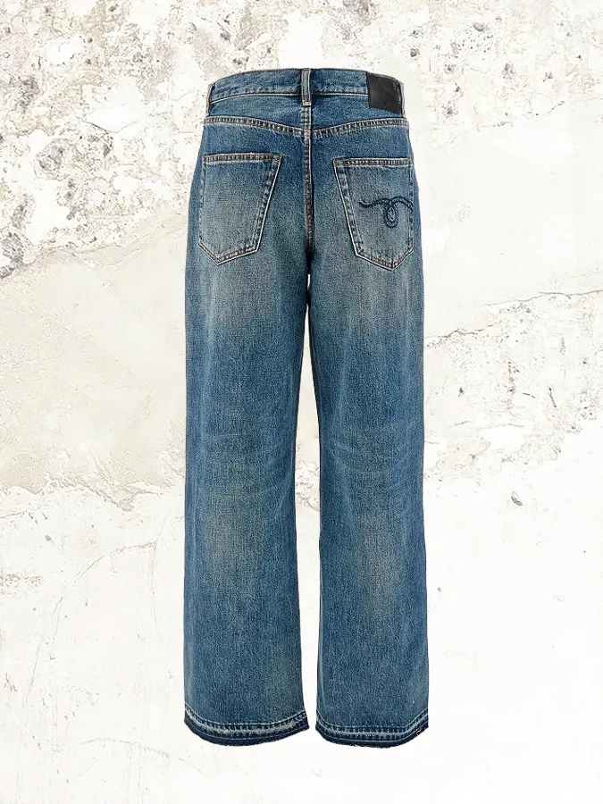 R13 D`ARCY LOOSE JEANS