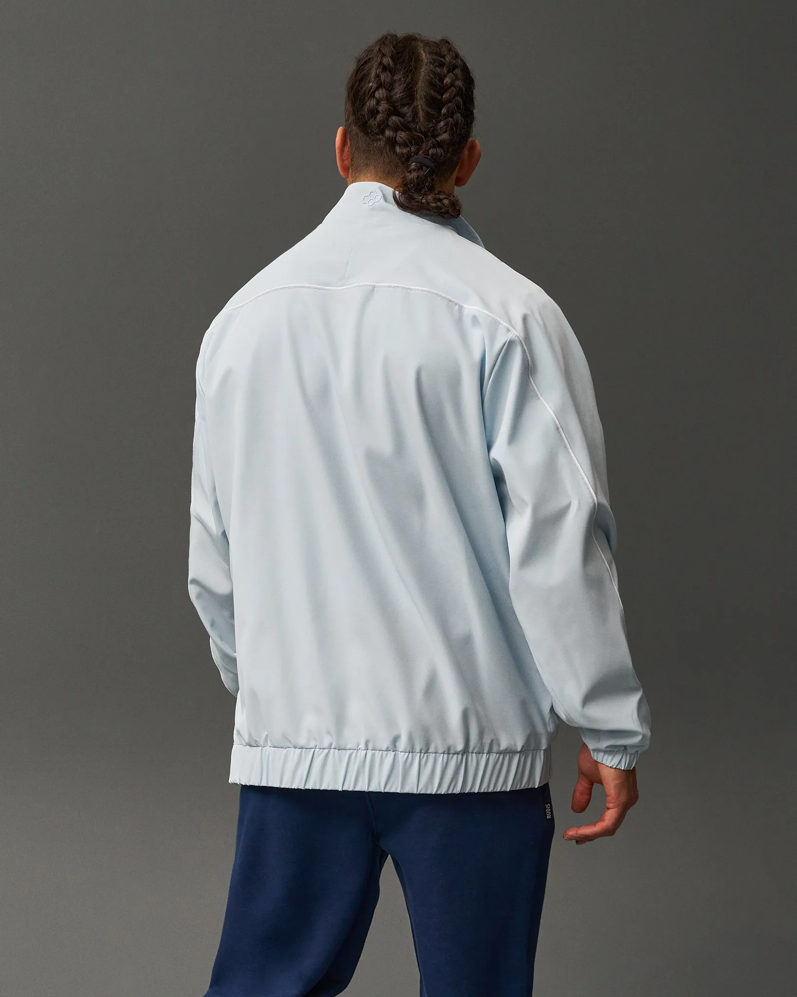 RUDIS 1/4 Zip Windbreaker - Ice