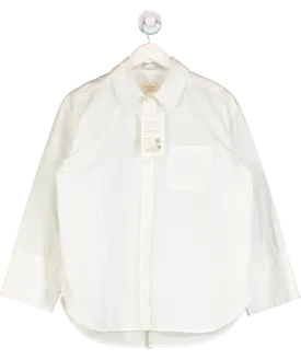 Sezane Cream Bilma Shirt  Ecru UK 8