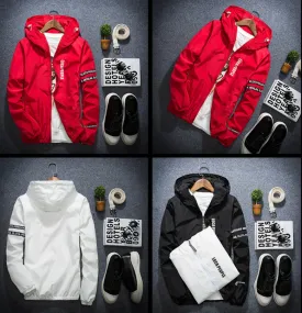 Spring Autumn Thin Windbreaker Jacket