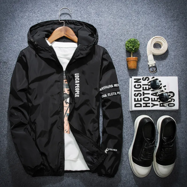 Spring Autumn Thin Windbreaker Jacket