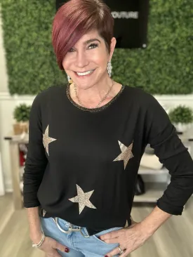 Starry Night Lightweight Sweater