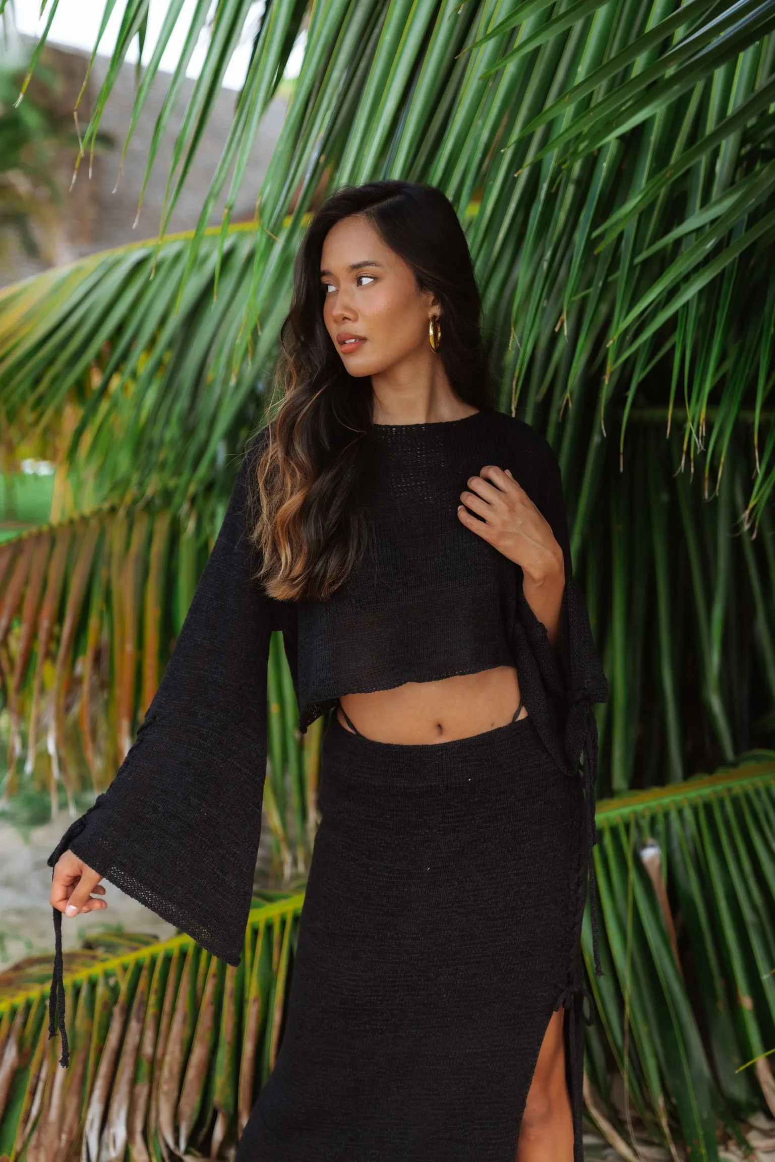 TAHITI CROCHET SKIRT SET