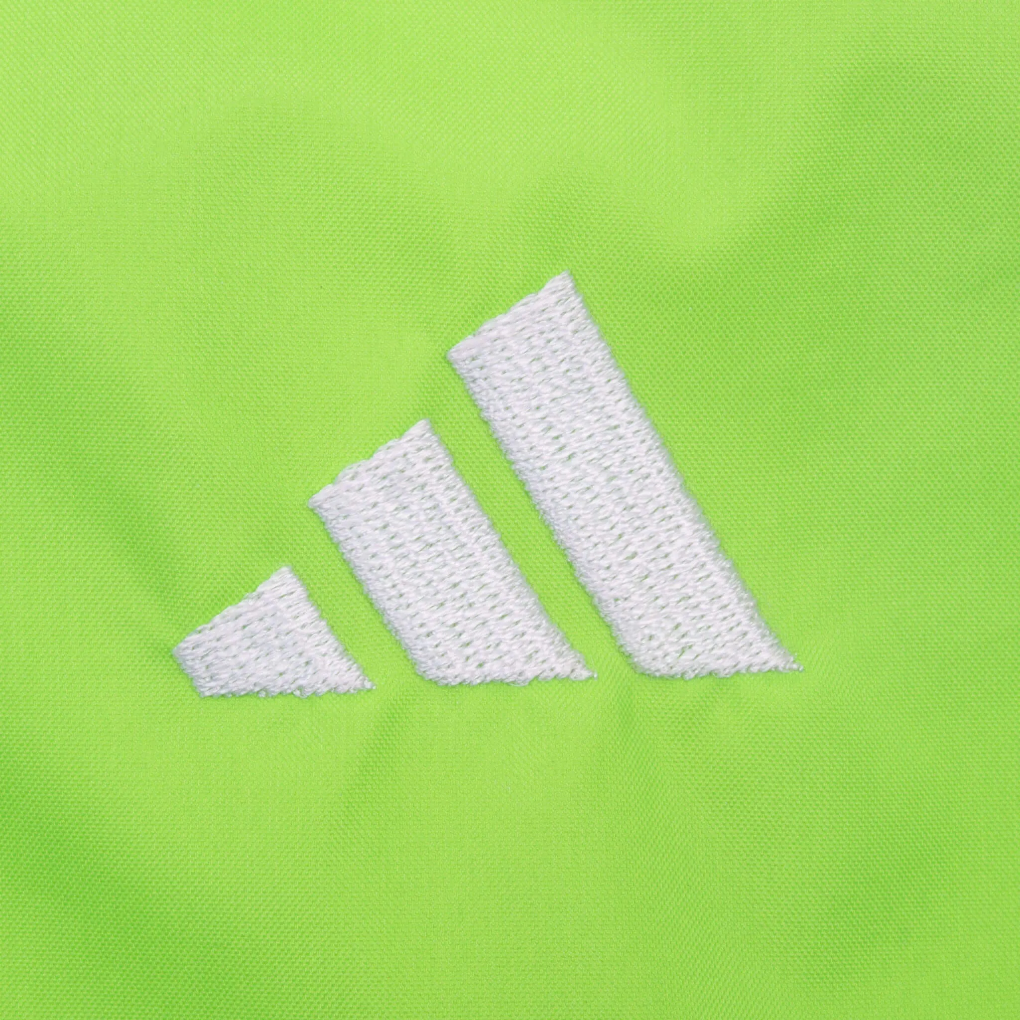 VINTAGE ADIDAS NEON GREEN WINDBREAKER JACKET 1990S LARGE